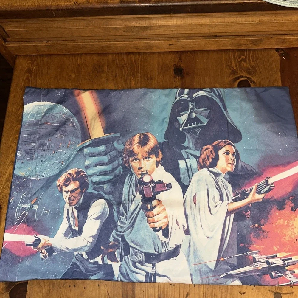 Star Wars Episode IV pillowcase, single item